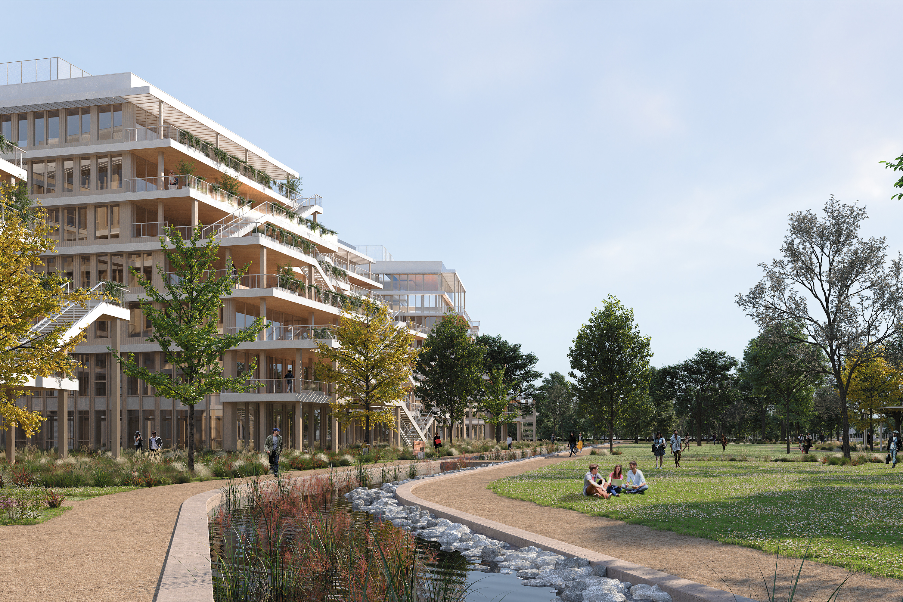 Image 3D du bâtiment Arboretum